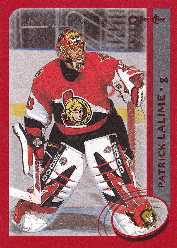 Hockey card Patrick Lalime