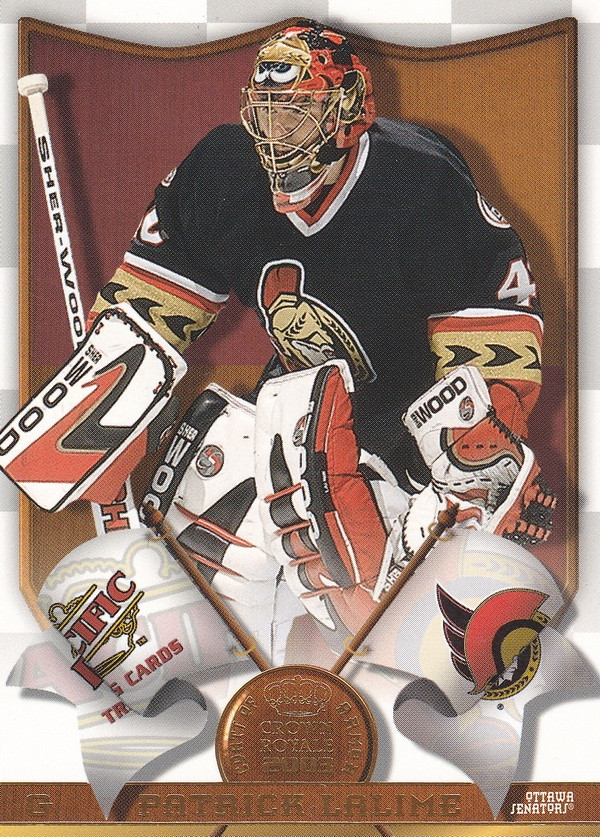 Hockey card Patrick Lalime