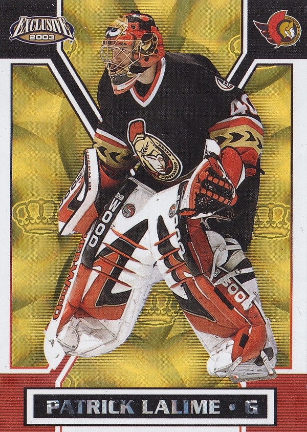 Hockey card Patrick Lalime