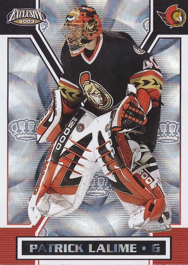 Hockey card Patrick Lalime