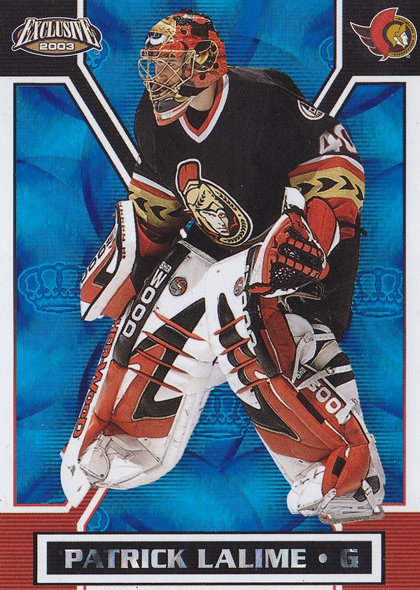 Hockey card Patrick Lalime