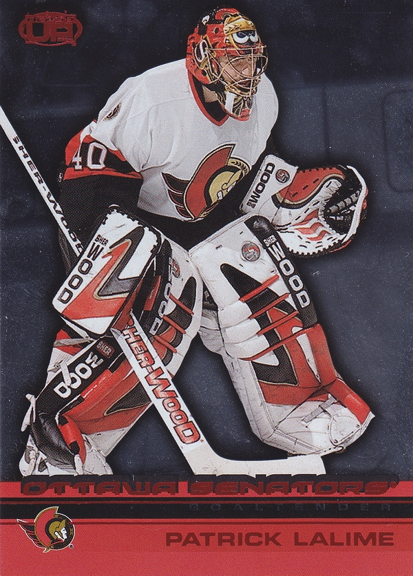 Hockey card Patrick Lalime