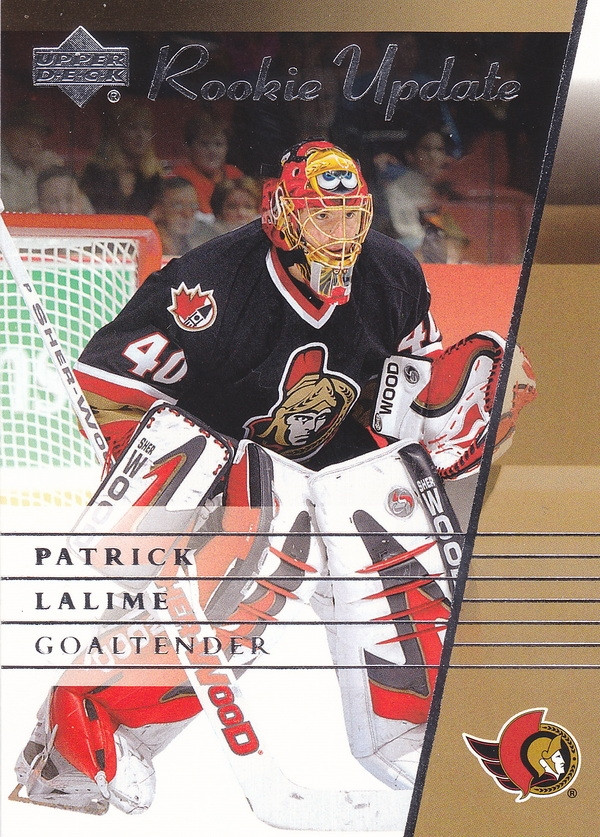 Hockey card Patrick Lalime