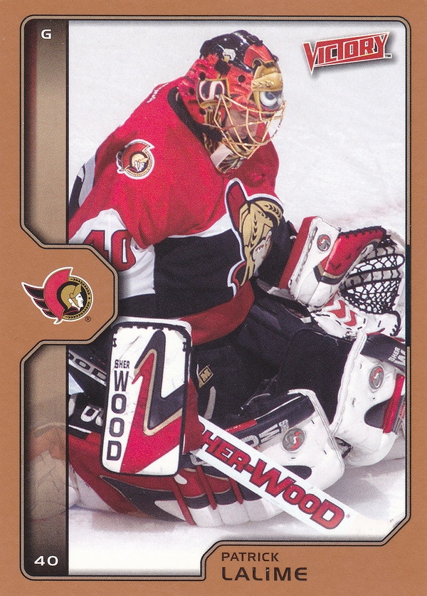 Hockey card Patrick Lalime
