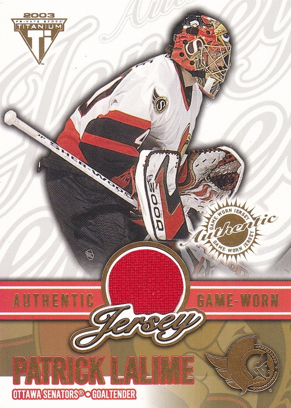 Hockey card Patrick Lalime