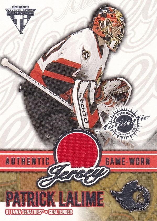 Hockey card Patrick Lalime