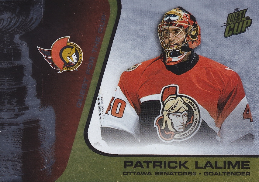 Hockey card Patrick Lalime