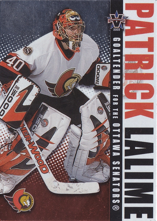 Hockey card Patrick Lalime