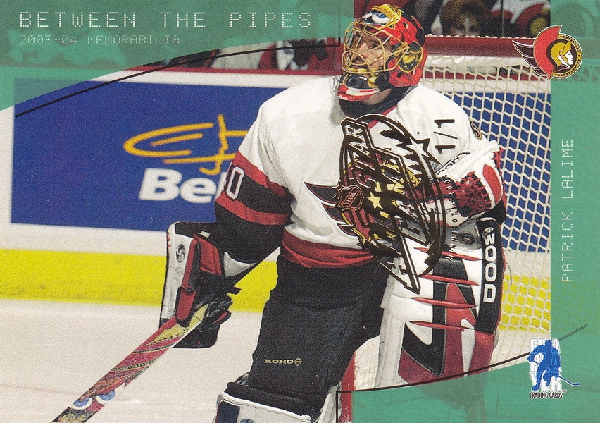 Hockey card Patrick Lalime