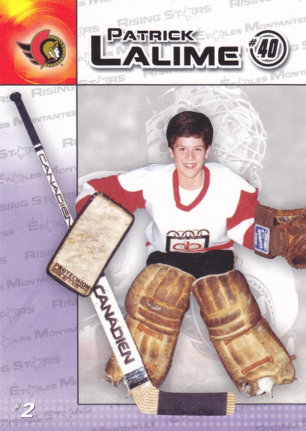 Hockey card Patrick Lalime