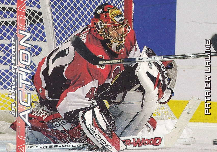 Hockey card Patrick Lalime