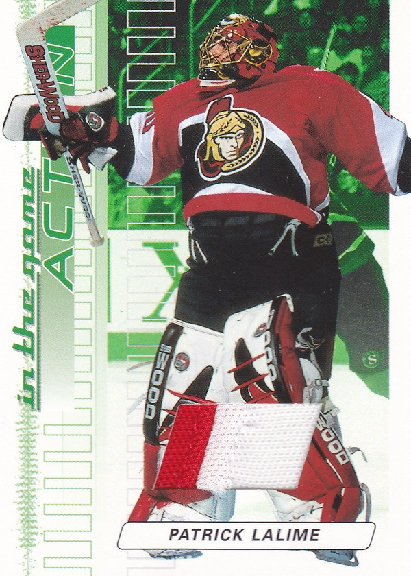 Hockey card Patrick Lalime