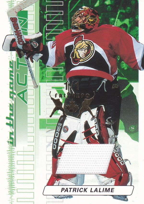 Hockey card Patrick Lalime