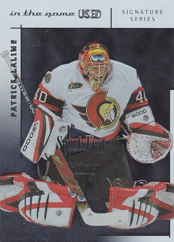 Hockey card Patrick Lalime