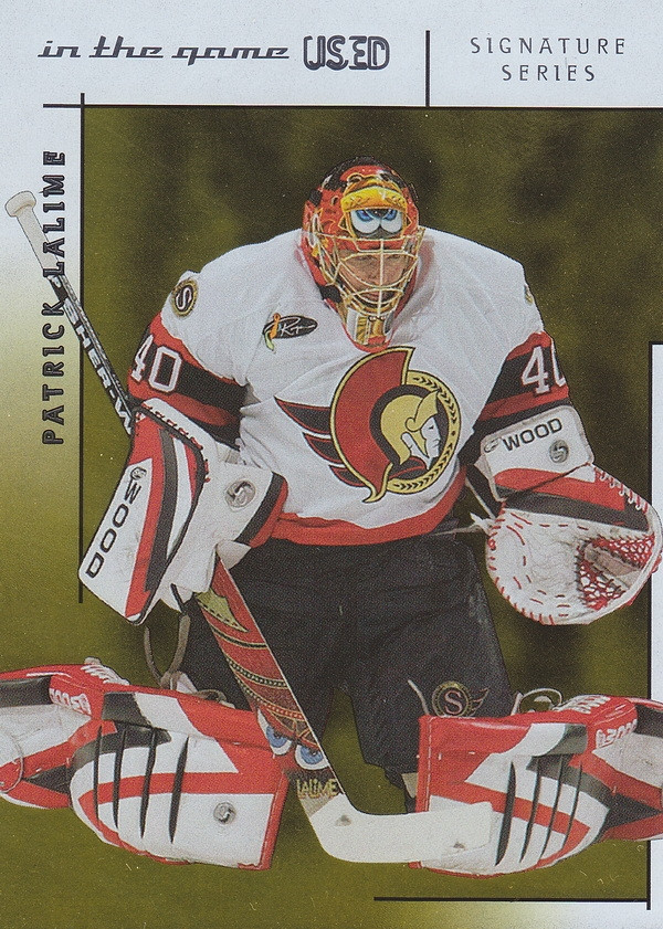 Hockey card Patrick Lalime