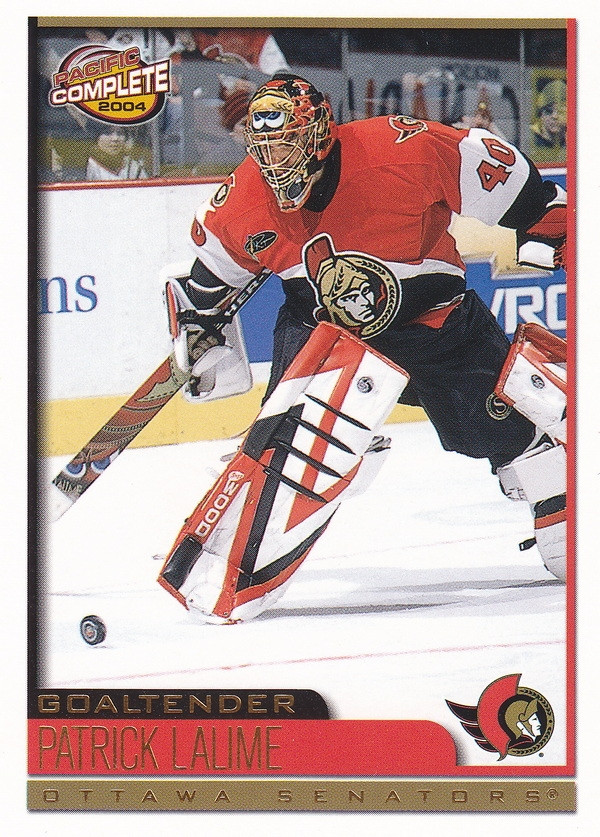 Hockey card Patrick Lalime