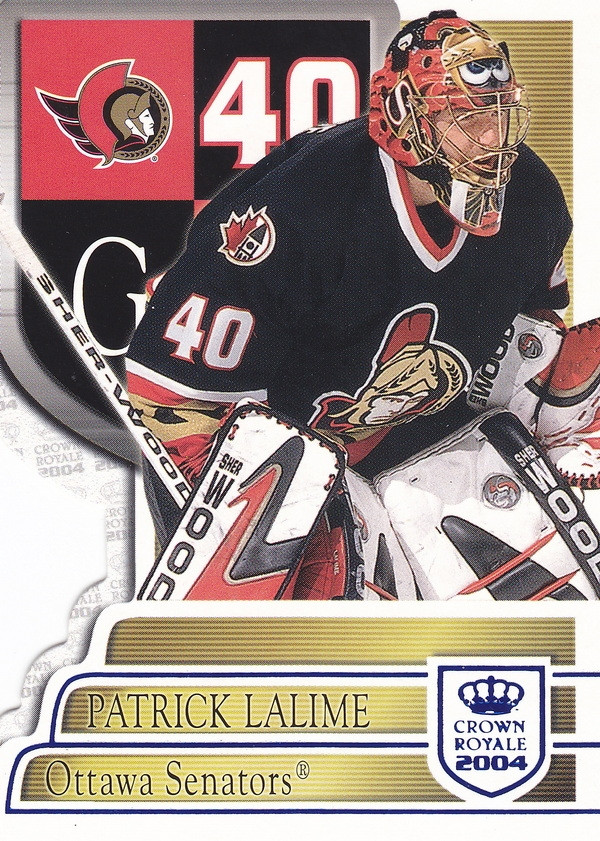 Hockey card Patrick Lalime
