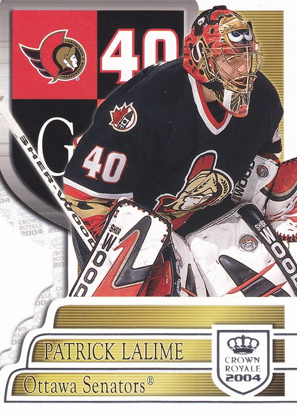 Hockey card Patrick Lalime