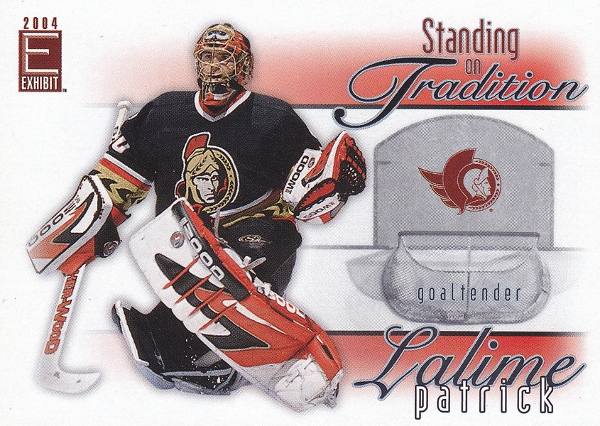Hockey card Patrick Lalime