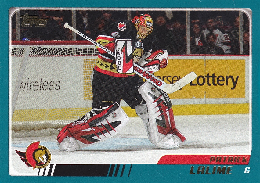 Hockey card Patrick Lalime