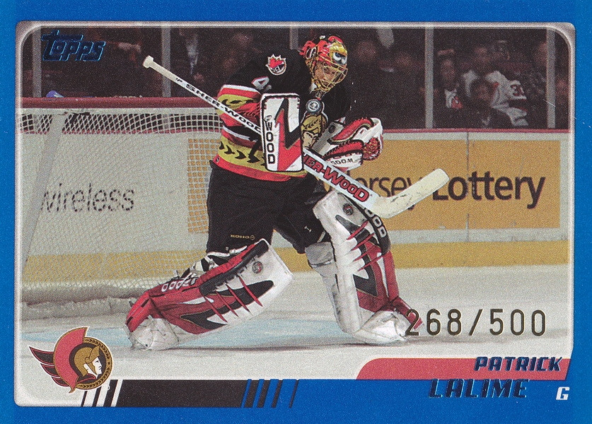 Hockey card Patrick Lalime