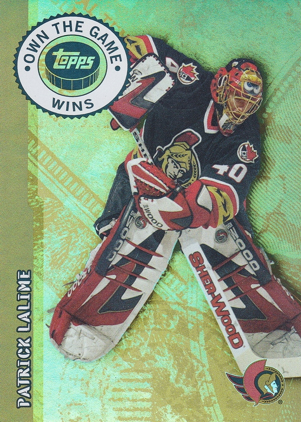 Hockey card Patrick Lalime