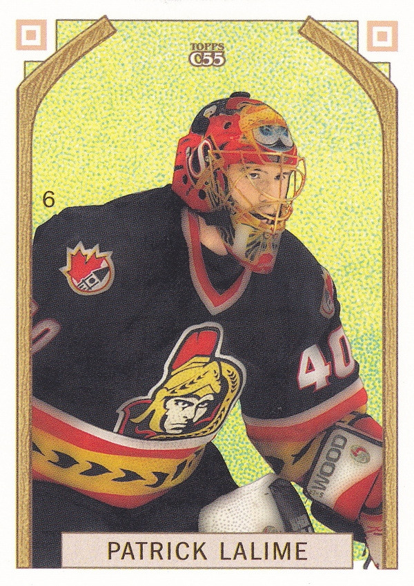 Hockey card Patrick Lalime