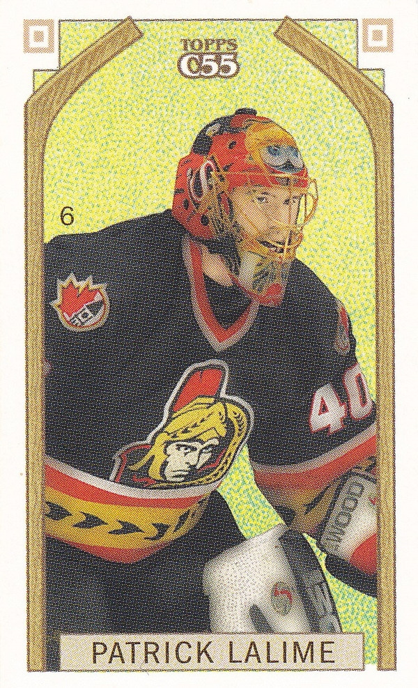 Hockey card Patrick Lalime