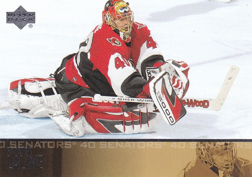 Hockey card Patrick Lalime