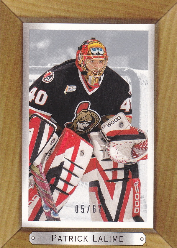 Hockey card Patrick Lalime
