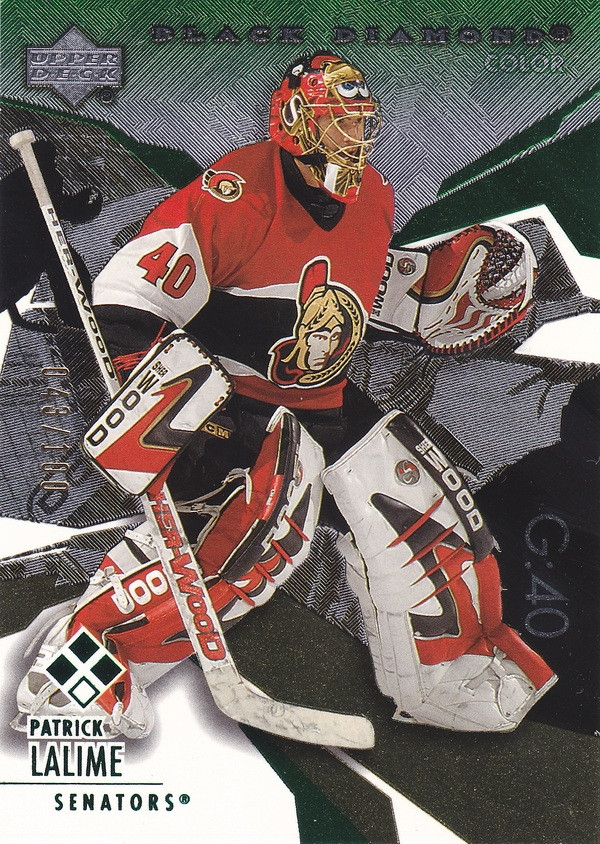 Hockey card Patrick Lalime
