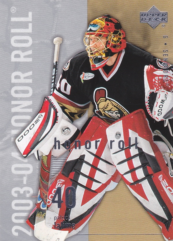 Hockey card Patrick Lalime
