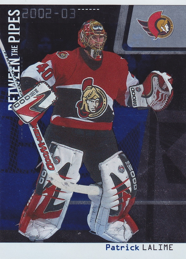 Hockey card Patrick Lalime