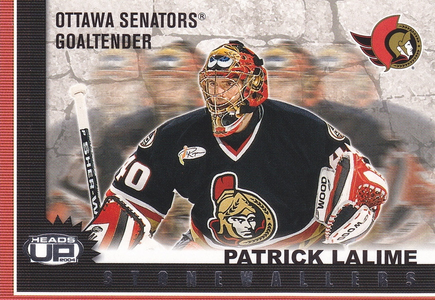 Hockey card Patrick Lalime