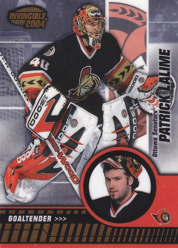 Hockey card Patrick Lalime