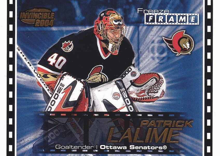 Hockey card Patrick Lalime