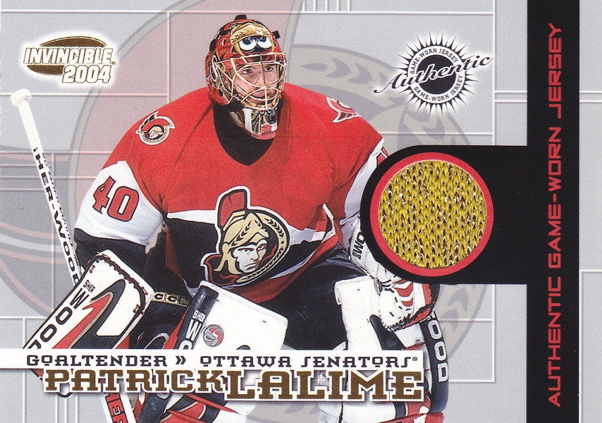 Hockey card Patrick Lalime