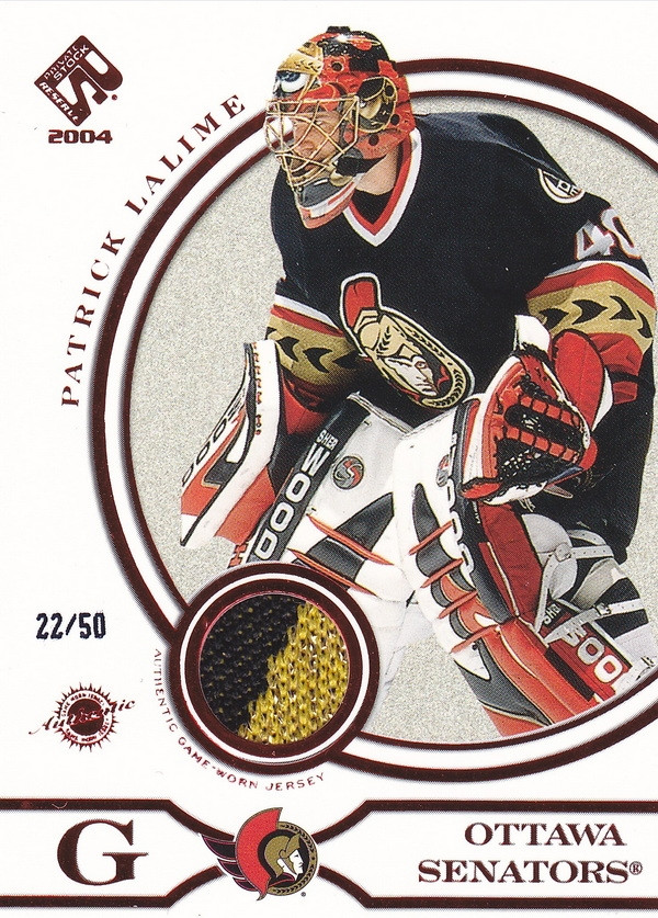 Hockey card Patrick Lalime