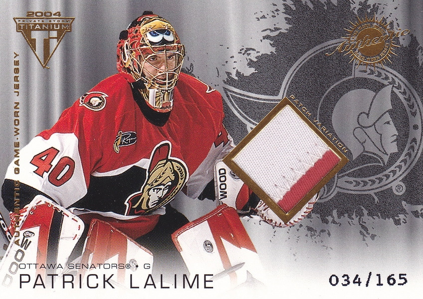 Hockey card Patrick Lalime