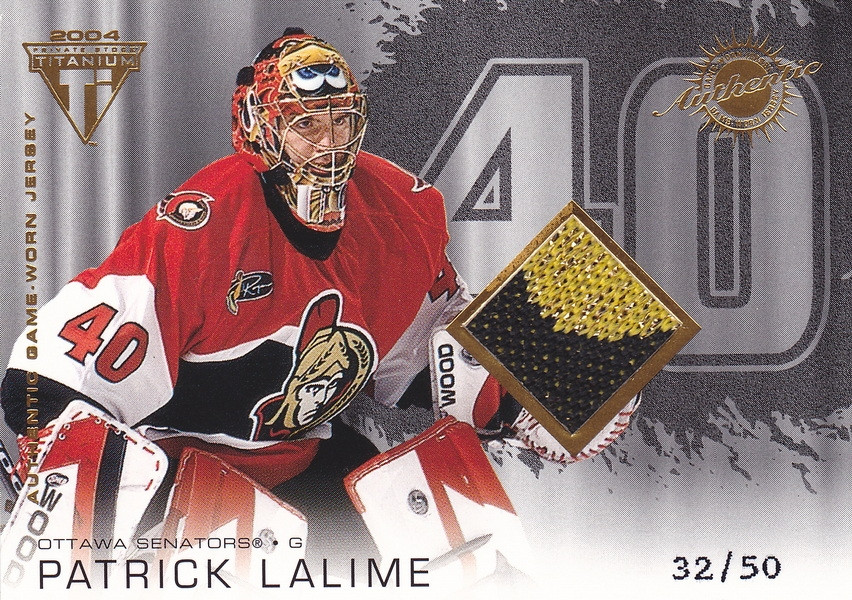Hockey card Patrick Lalime