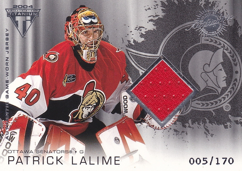 Hockey card Patrick Lalime