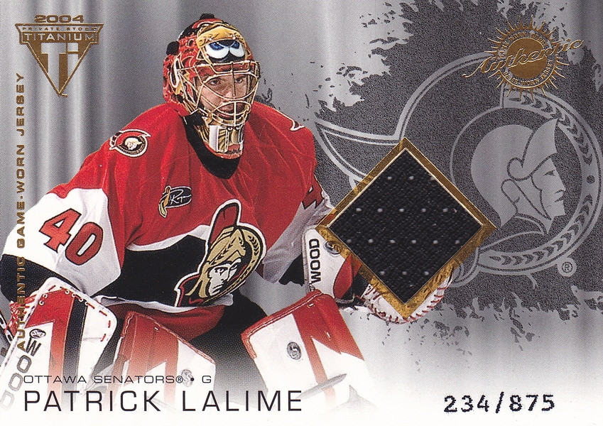 Hockey card Patrick Lalime