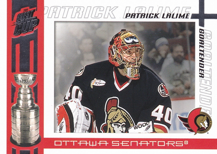 Hockey card Patrick Lalime