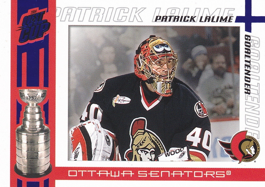 Hockey card Patrick Lalime