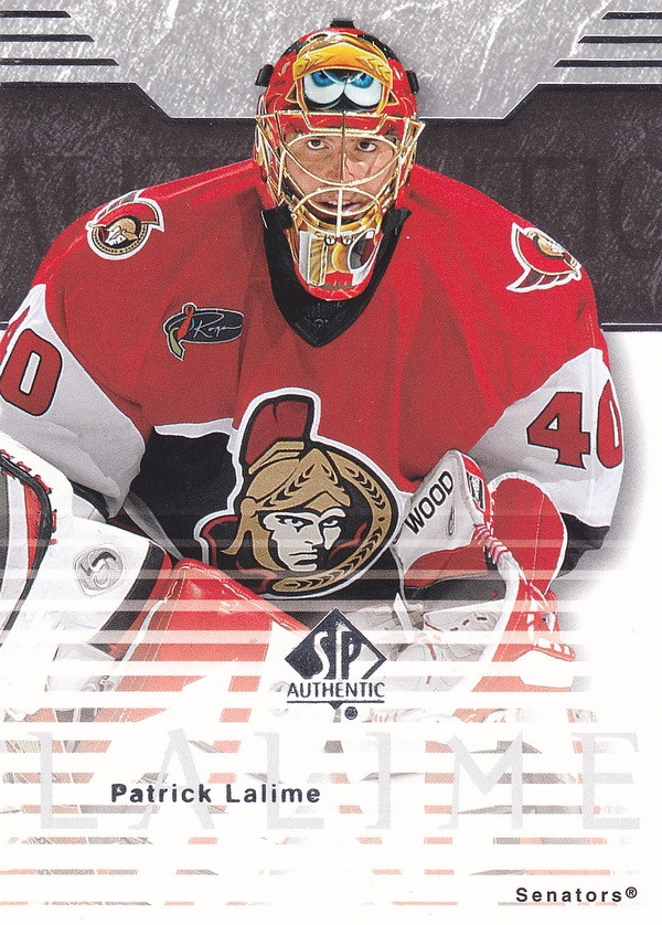 Hockey card Patrick Lalime