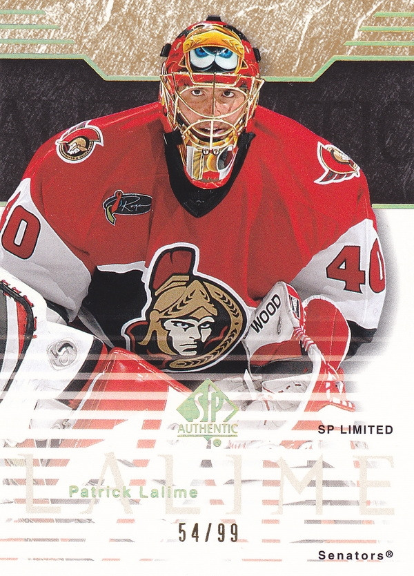 Hockey card Patrick Lalime