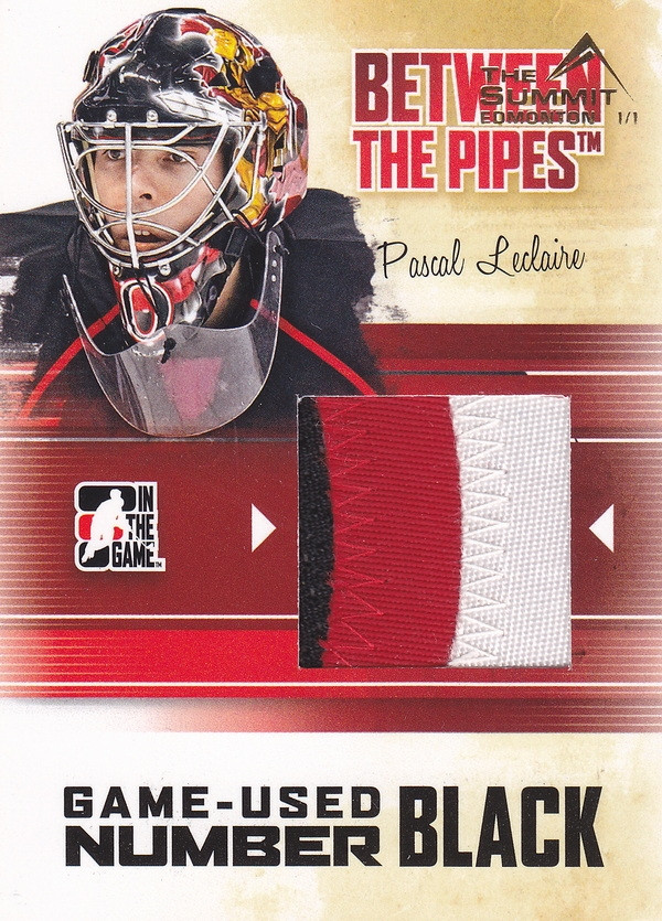 Hockey card Pascal Leclaire