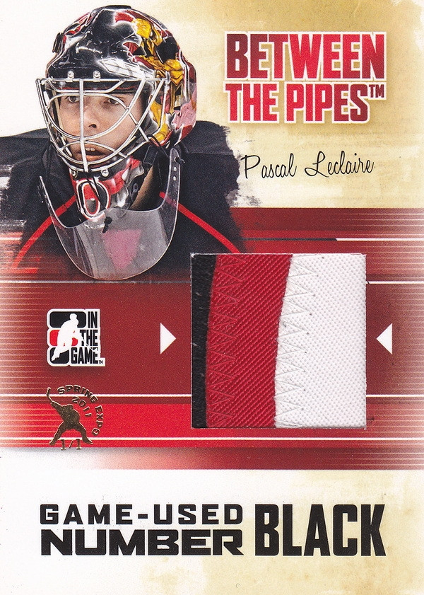 Hockey card Pascal Leclaire