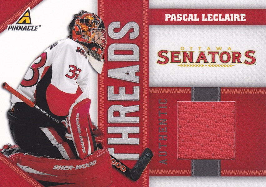 Hockey card Pascal Leclaire