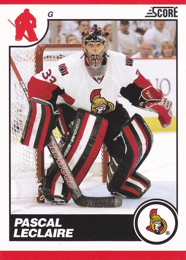 Hockey card Pascal Leclaire